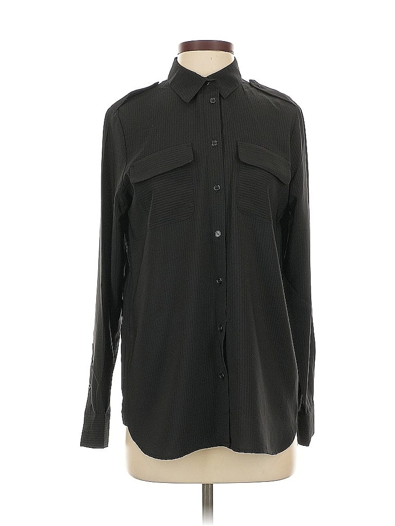 FRENCH CONNECTION Pre-owned Long Sleeve Blouse In Black
