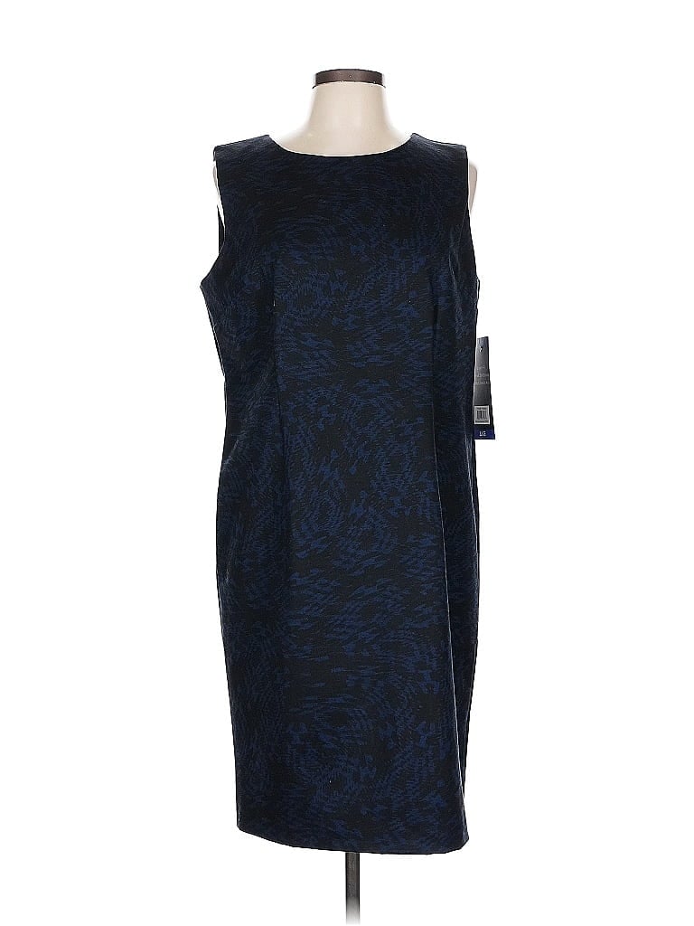 Pre-owned Mario Serrani Cocktail Dress In Blue