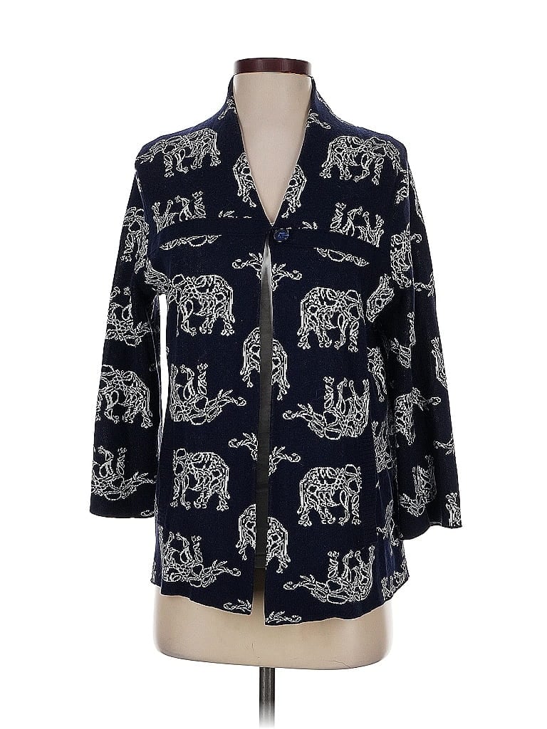 Pre-owned Crown & Ivy Cardigan Sweater In Blue