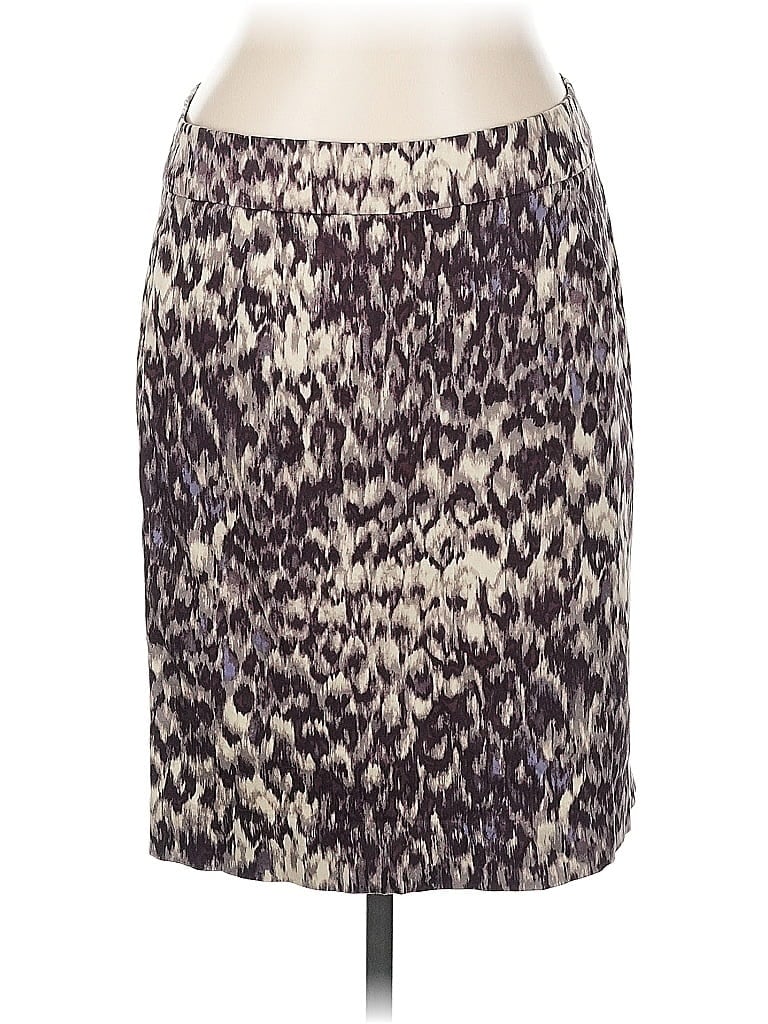 Pre-owned J.crew Factory Store Casual Skirt In Purple