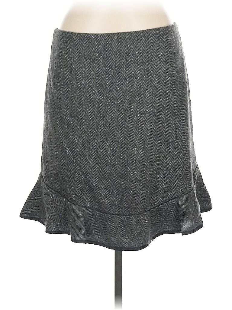 Pre-owned Gap Casual Skirt In Gray