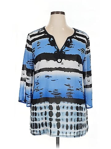 Nicole by Nicole Miller 3/4 Sleeve Blouse (view 1)