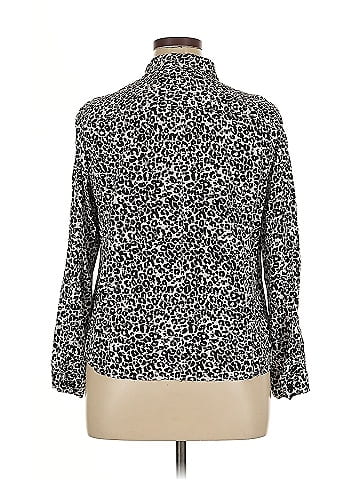 Jones New York Sport Long Sleeve Blouse (view 2)