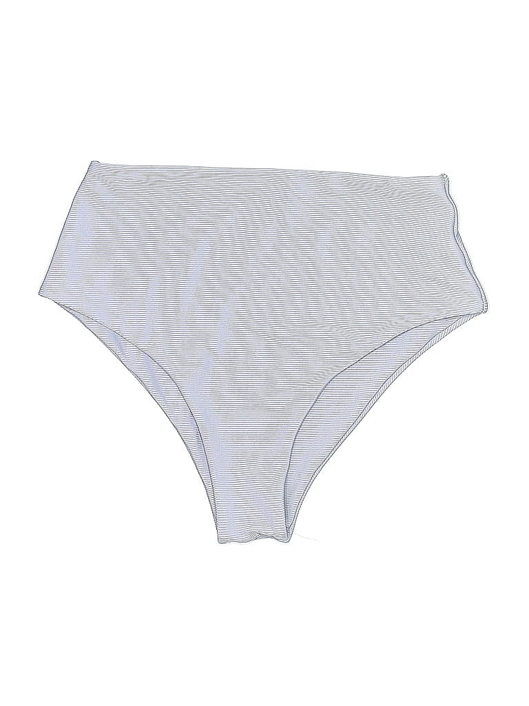 Pre-owned Unbranded Swimsuit Bottoms In Silver