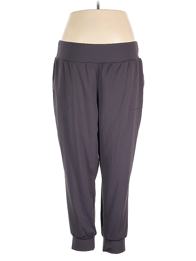Pre-owned Ideology Active Pants In Gray