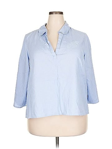 Calypso St. Barth 3/4 Sleeve Button-Down Shirt (view 1)