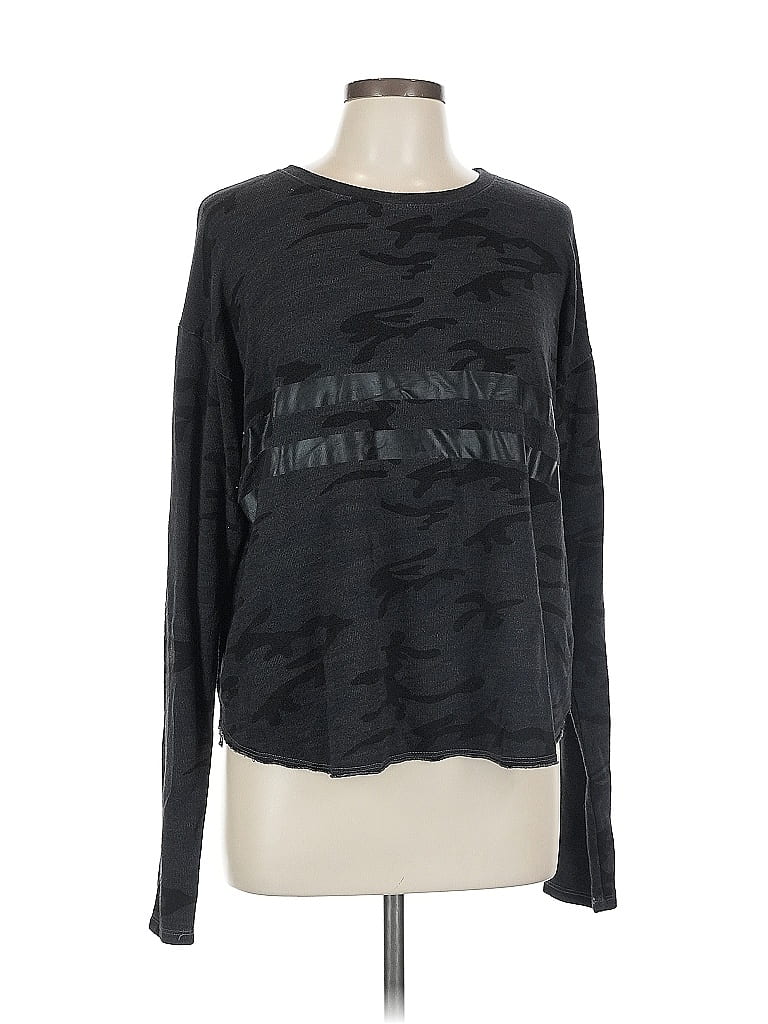 Pre-owned Sundry For Evereve Sweatshirt In Black