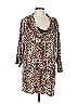 Peter Nygard Brown Tan 3/4 Sleeve Blouse Size L (estimated) - photo 1