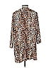 Peter Nygard Brown Tan 3/4 Sleeve Blouse Size L (estimated) - photo 2