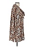 Peter Nygard Brown Tan 3/4 Sleeve Blouse Size L (estimated) - photo 4