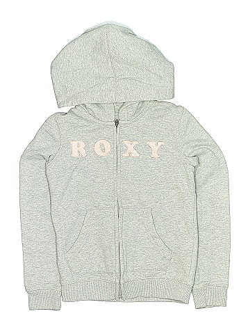Roxy Girl Zip Up Hoodie (view 1)