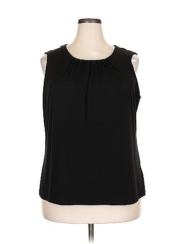 Roz & Ali Sleeveless Blouse (view 1)