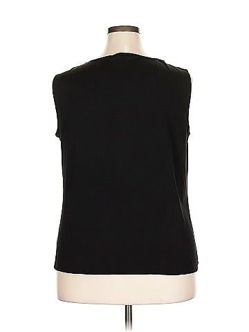 Roz & Ali Sleeveless Blouse (view 2)