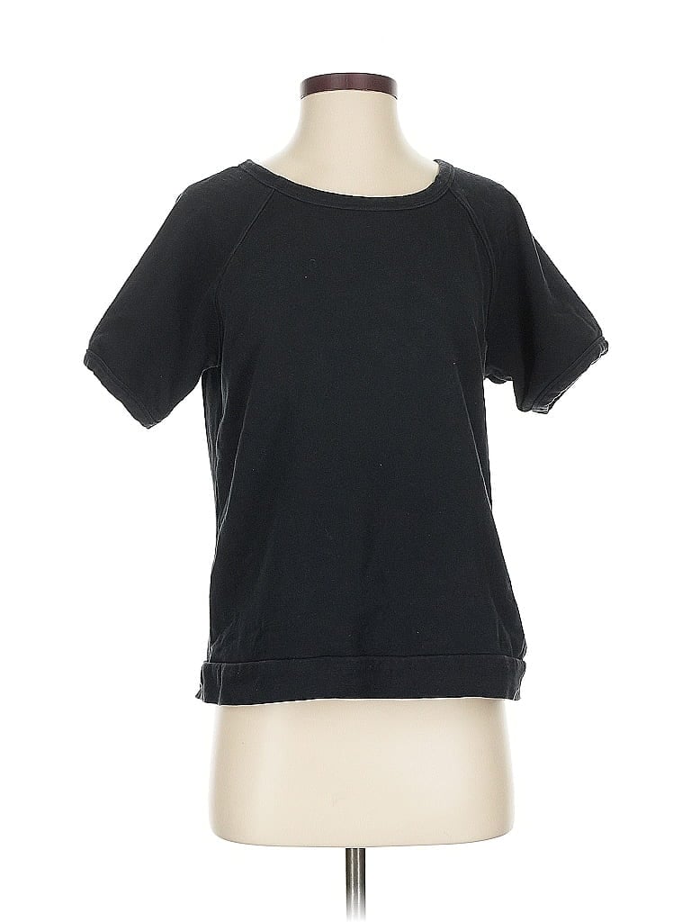 Pre-owned Studio Park Short Sleeve T-shirt In Black