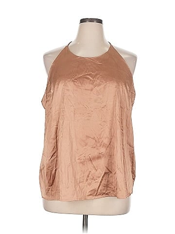 She + Sky Sleeveless Blouse (view 1)