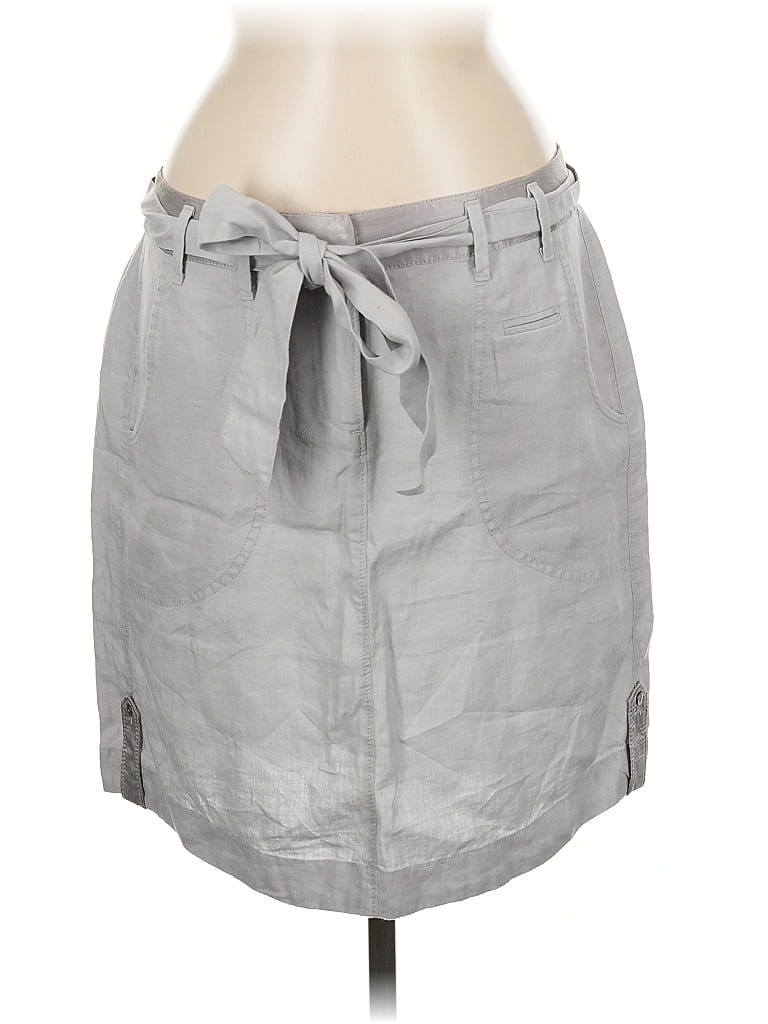 Click to view more detailed imagery on our partner's website Pre-owned Banana Republic Heritage Collection Casual Skirt In Gray