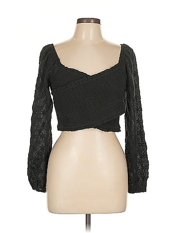 American Eagle Outfitters Long Sleeve Top (view 1)