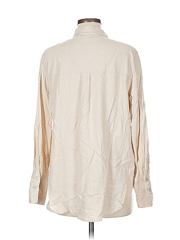 Ellen Tracy Long Sleeve Button-Down Shirt (view 2)