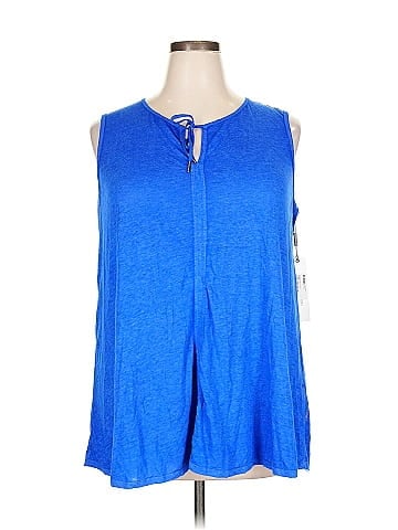 Calvin Klein Performance Sleeveless Blouse (view 1)