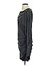 BCBGMAXAZRIA Runway 100% Polyester Gray Green Casual Dress Size S - photo 5