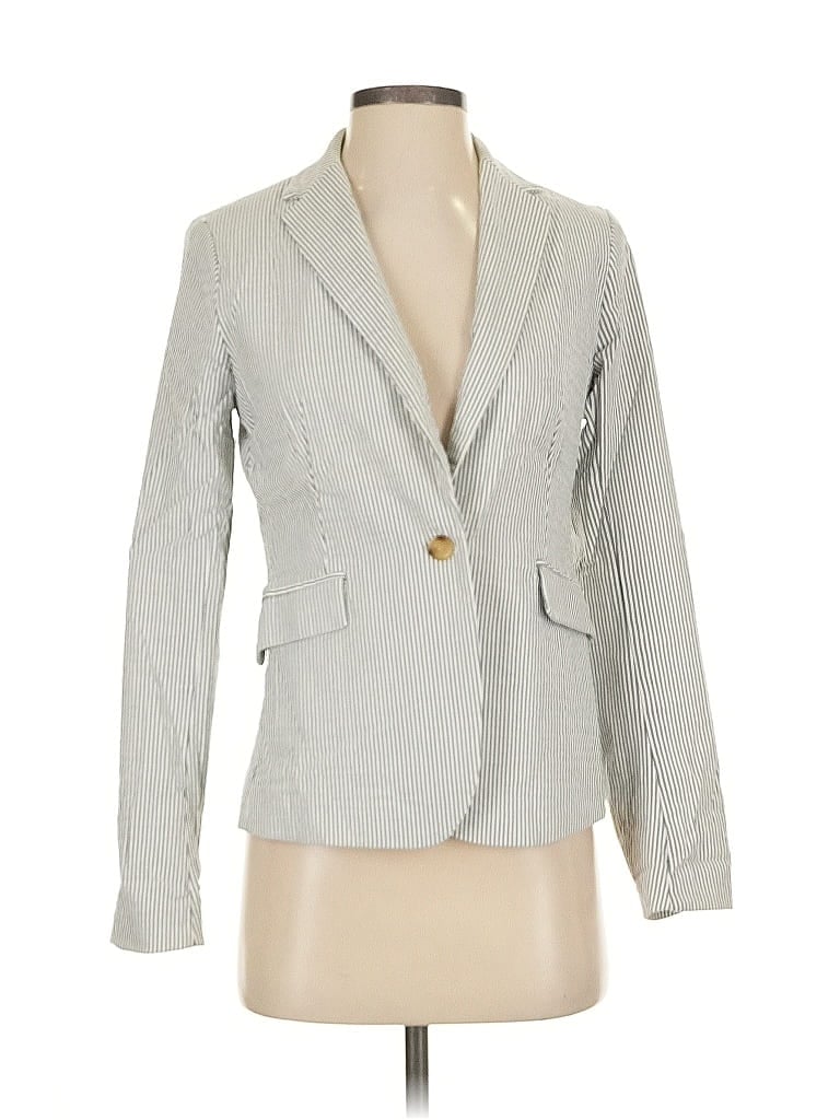 Pre-owned Dalia Blazer Jacket In Gray