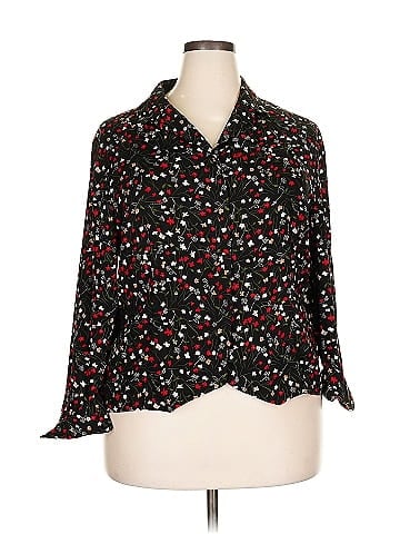 Sag Harbor 3/4 Sleeve Blouse (view 1)