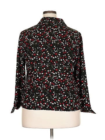 Sag Harbor 3/4 Sleeve Blouse (view 2)