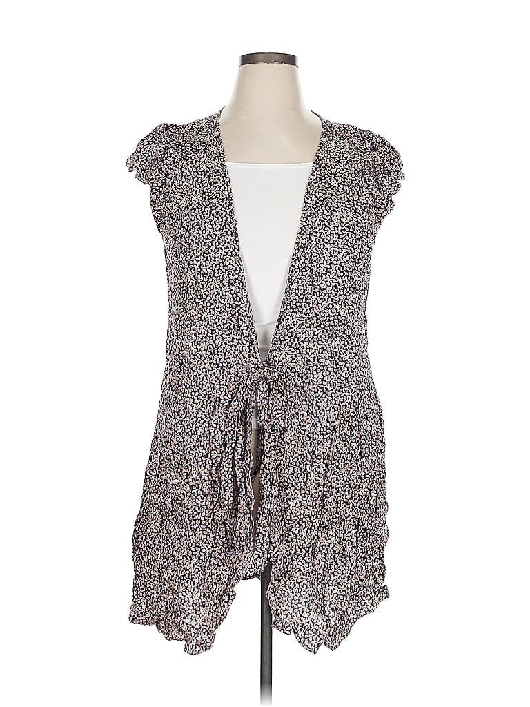 Pre-owned Aerie Kimono In Gray