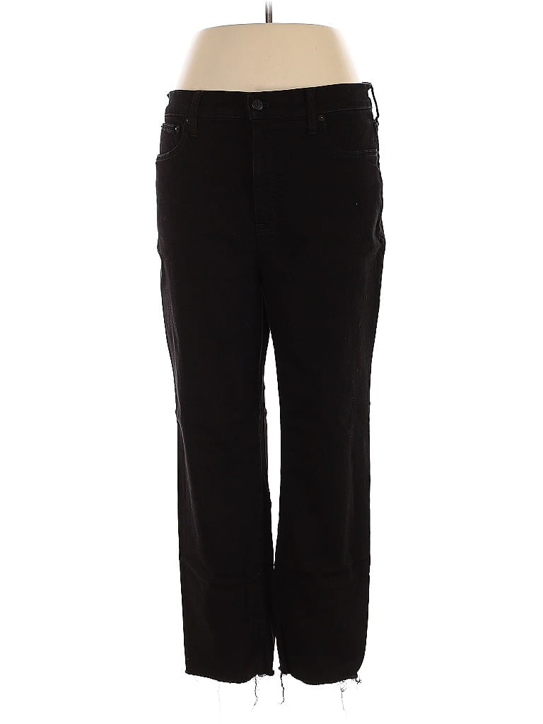Pre-owned J.crew Factory Store Casual Pants In Black