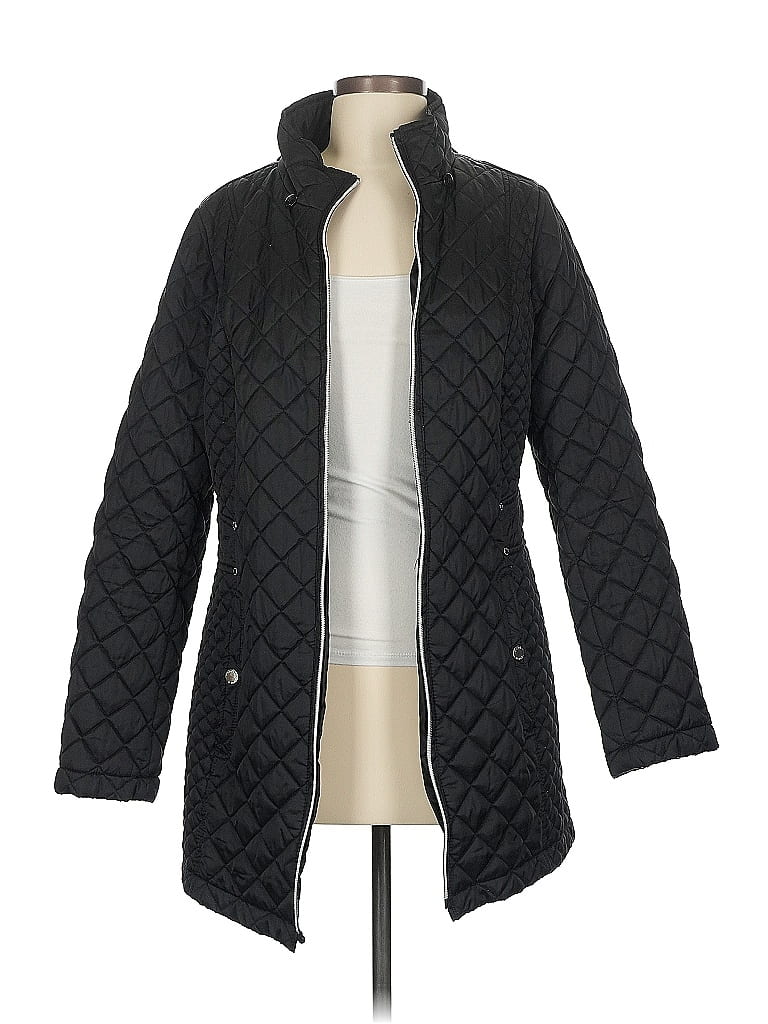 Pre-owned Laundry By Design Coat In Black