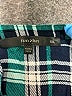 Fun2Fun 100% Rayon Plaid Teal Green Sleeveless Button-Down Shirt Size 1X - photo 6