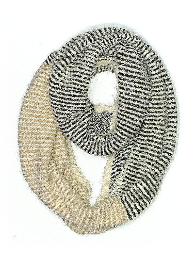 Pre-owned Look Scarf In Brown