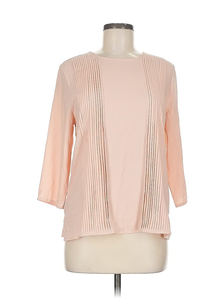 ANN TAYLOR Pre-owned 3/4 Sleeve Blouse In Pink