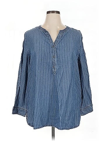 Nic + Zoe 3/4 Sleeve Blouse (view 1)