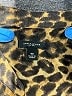 Ann Taylor 100% Polyester Animal Print Brown Long Sleeve Blouse Size 10 - photo 7
