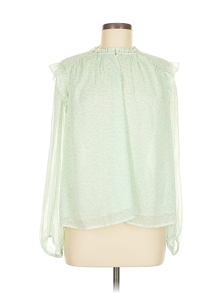 Pre-owned Ann Taylor Loft Sleeveless Blouse In Green