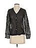 Marc Jacobs Black Long Sleeve Silk Top Size 2 - photo 1