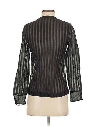 Marc Jacobs Long Sleeve Silk Top (view 2)