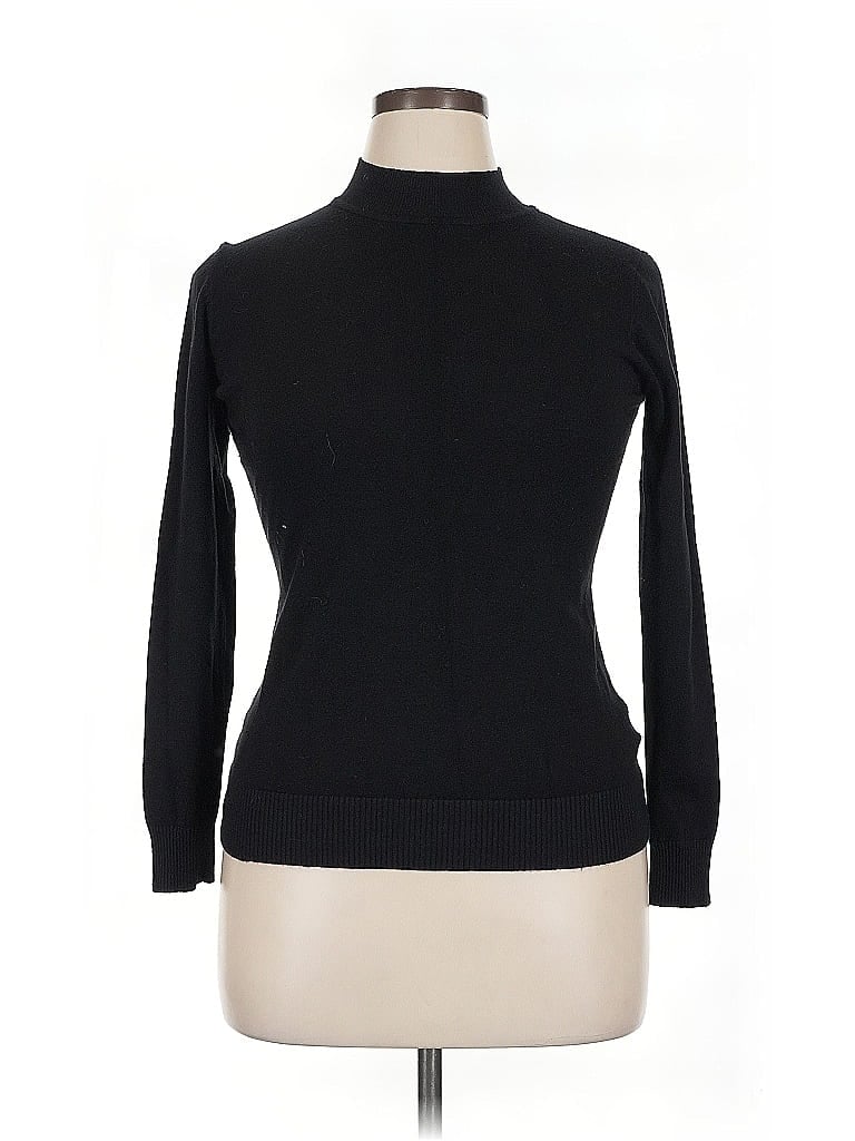 CIELO Pre-owned Turtleneck Sweater In Black