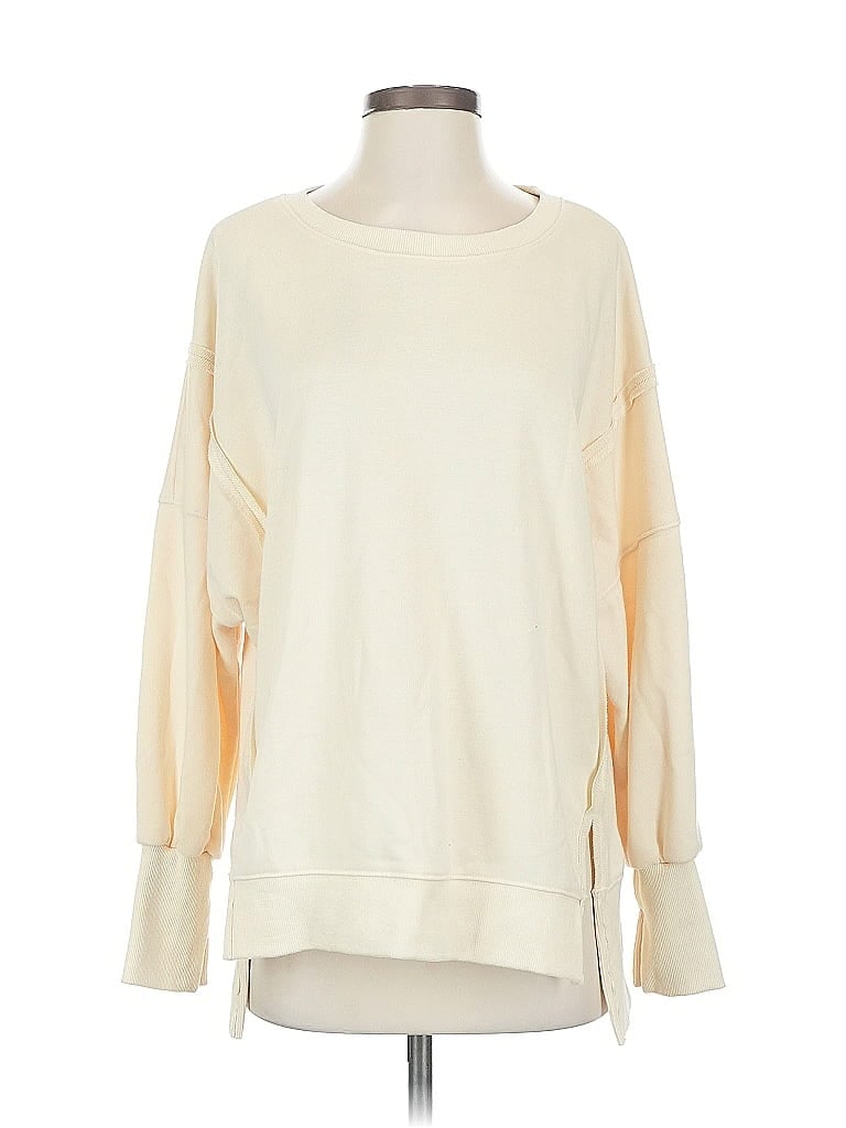 Pre-owned Unbranded Sweatshirt In White