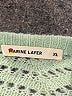Marine Layer Chevron-herringbone Green Pullover Sweater Size XL - photo 7