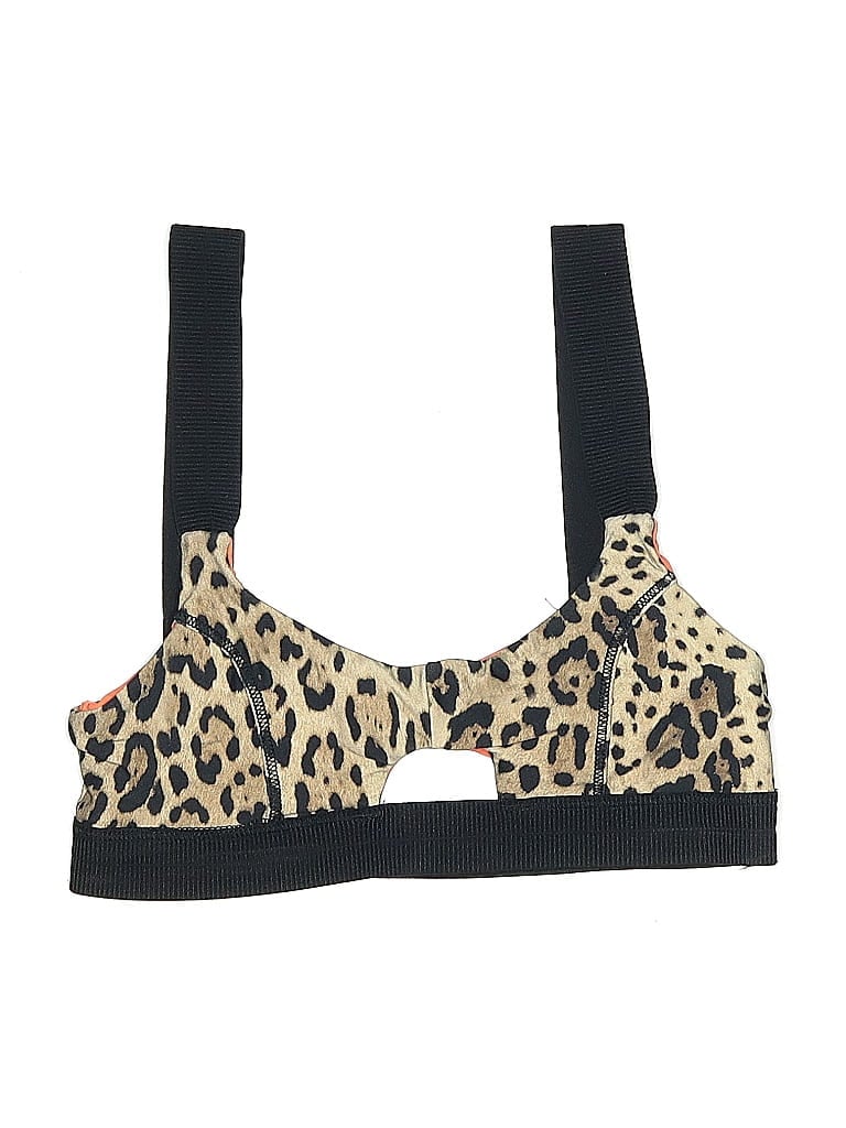 Pre-owned Blue Life Sports Bra In Gold