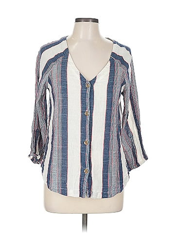 Cloth & Stone x Anthropologie 3/4 Sleeve Blouse (view 1)