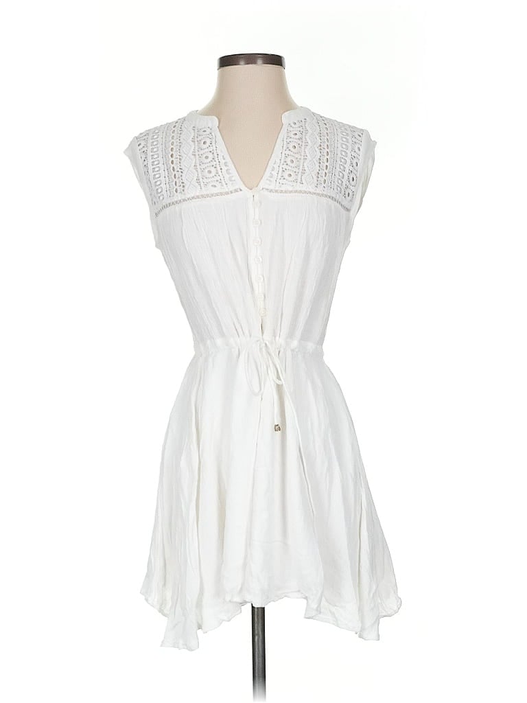 Pre-owned Heartloom Casual Dress In White