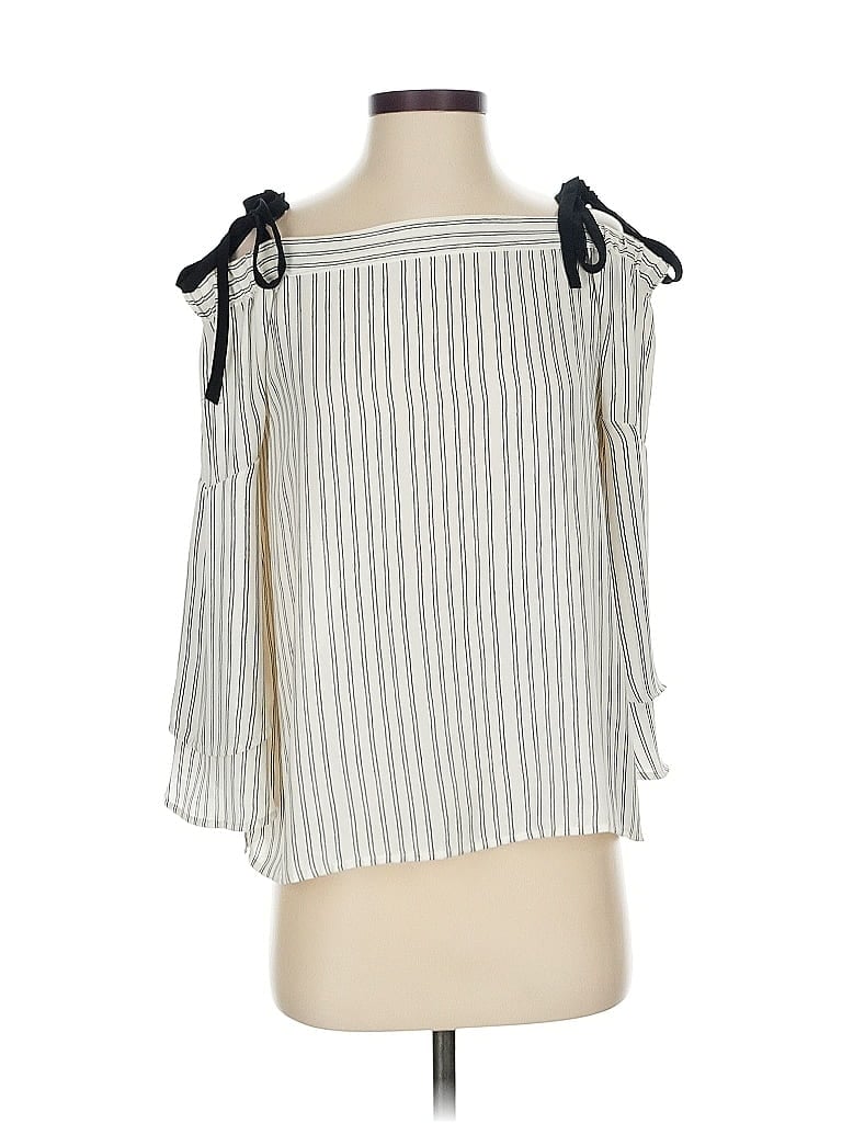 Pre-owned Ann Taylor Loft Sleeveless Blouse In Gray