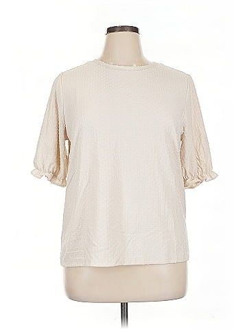 Ann Taylor LOFT Outlet Short Sleeve Blouse (view 1)