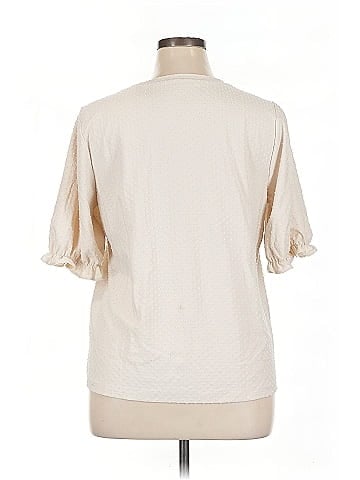 Ann Taylor LOFT Outlet Short Sleeve Blouse (view 2)