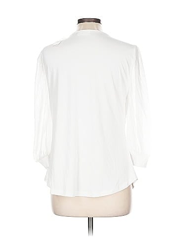 7th Avenue Design Studio New York & Company 3/4 Sleeve Blouse (view 2)