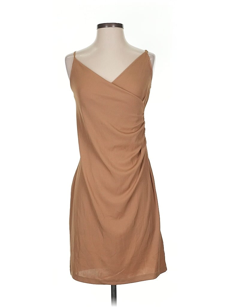 Pre-owned H&m Cocktail Dress In Brown