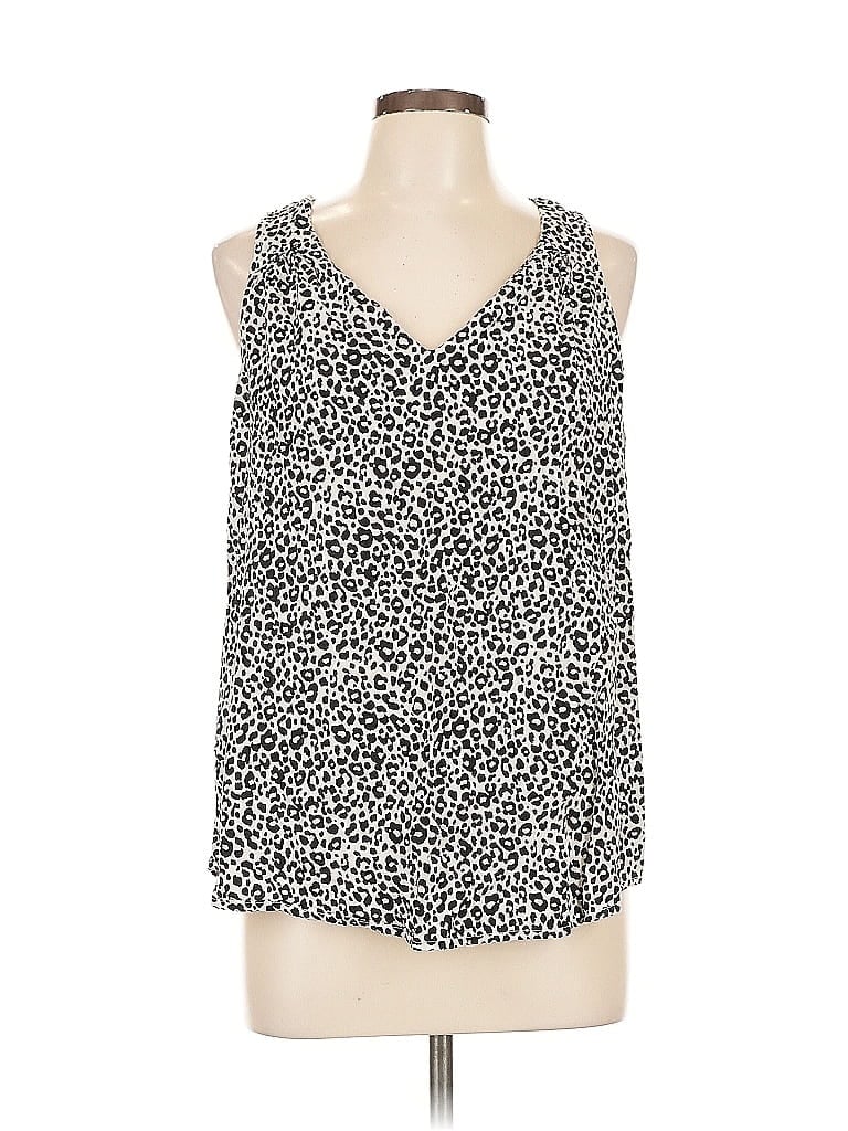Pre-owned Old Navy Sleeveless Blouse In Black